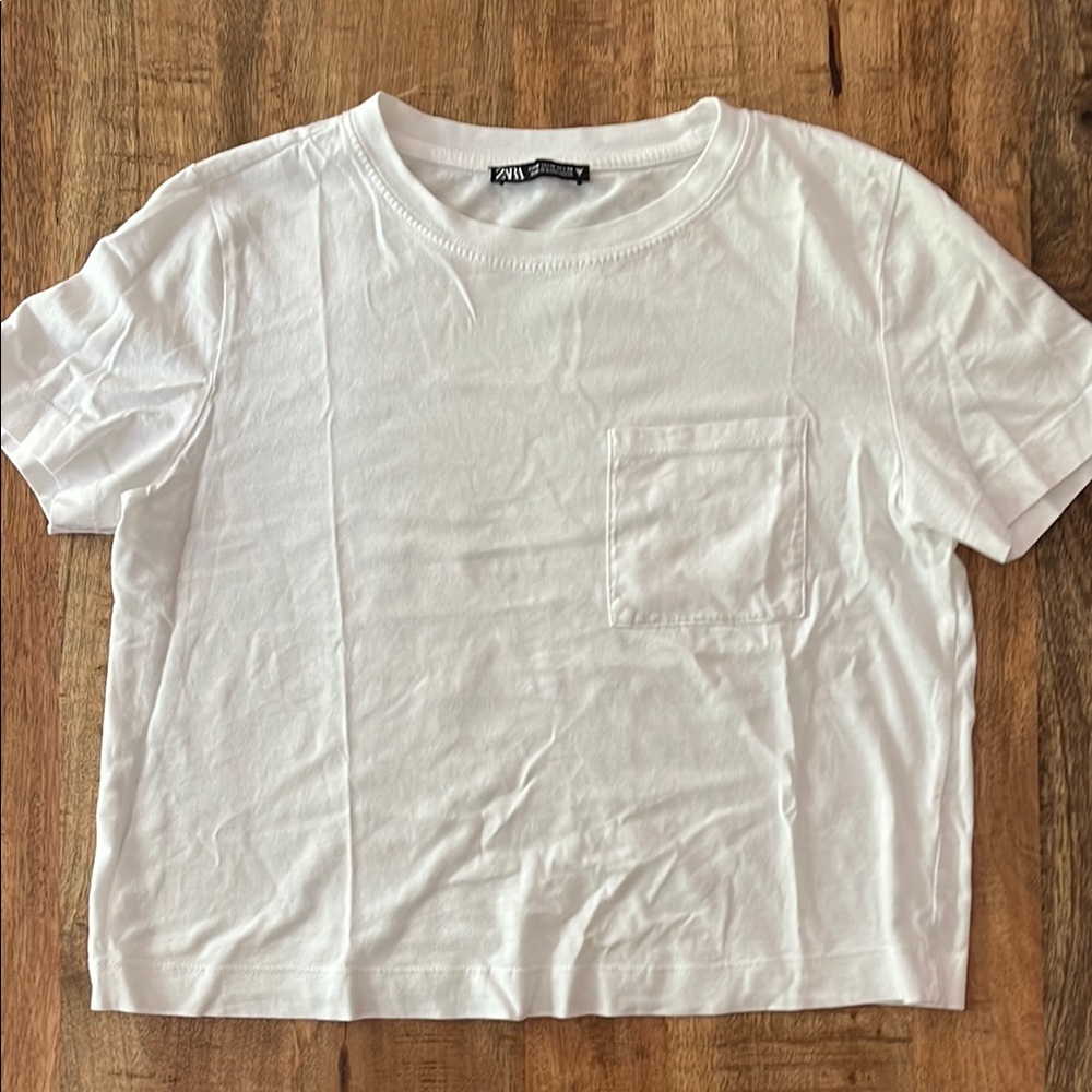 Zara Classic White Tee